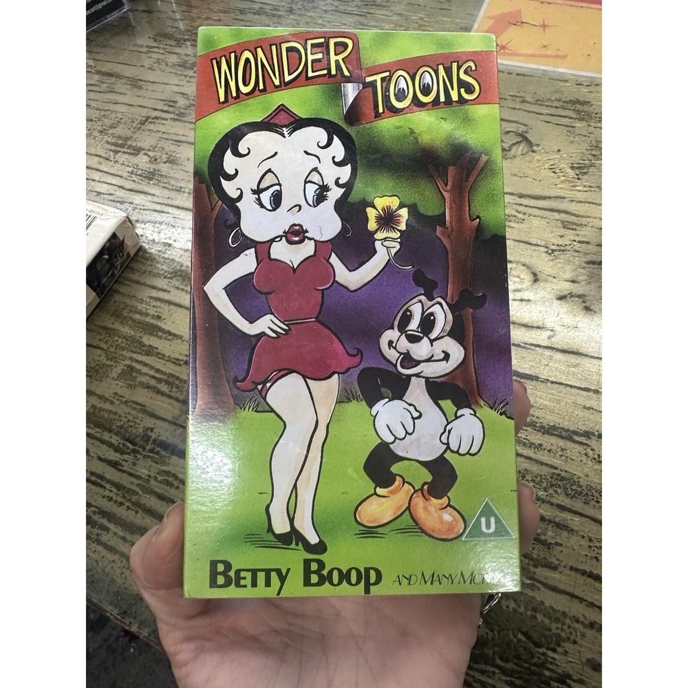 Wonder Toons Featuring Betty Boop and Many More (VHS, 1996)